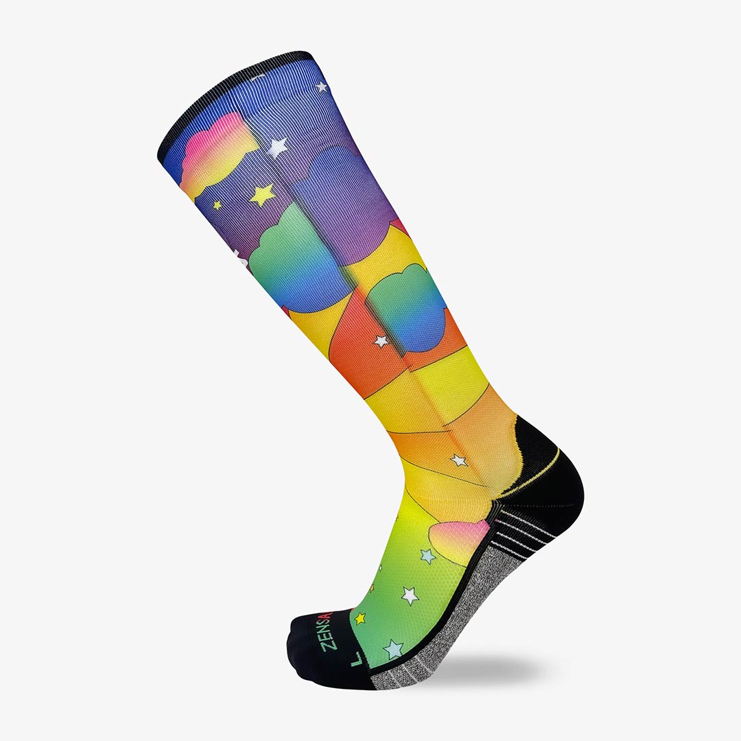 70s Scene Compression Socks (Knee-High)