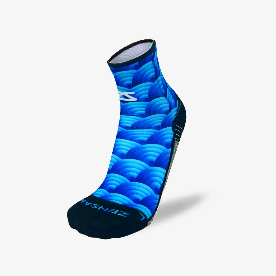 Abstract Wavebows Socks (Mini-Crew)